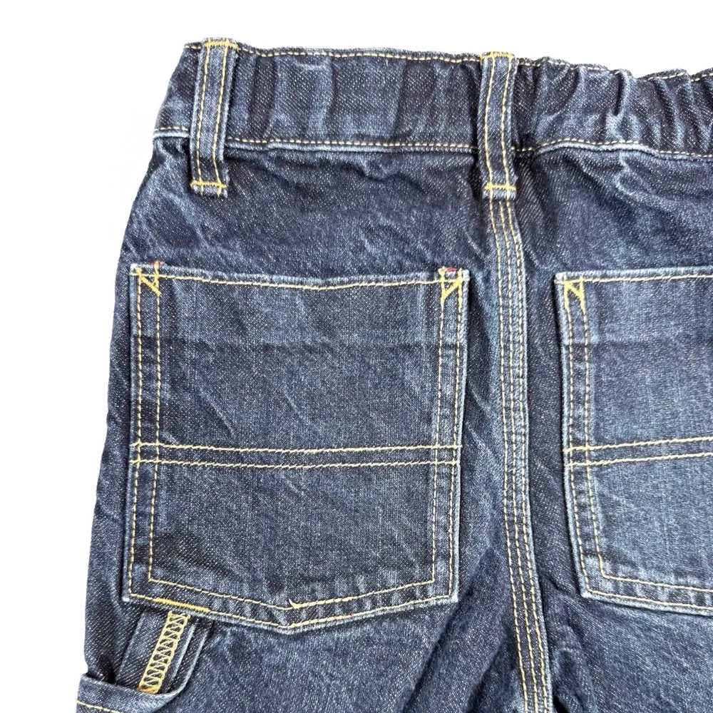 OSH KOSH BGOSH Carpenter Boys Denim Shorts Size 7 Slim Classic‎ Utility Style